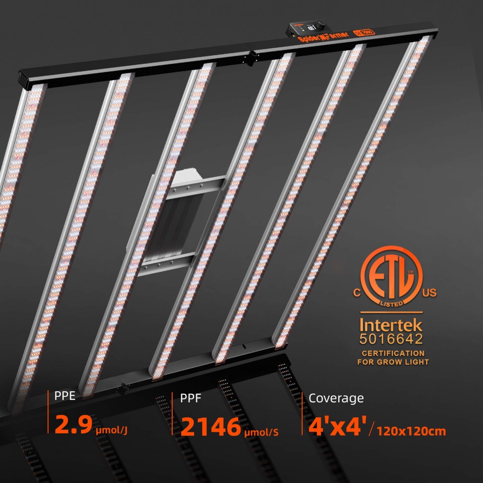 Spider Farmer SE7000 PPE 2.9 Bluetooth и Wi-Fi Samsung LM301H EVO