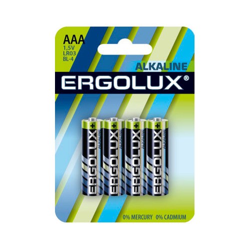 Батарейка Ergolux AAA