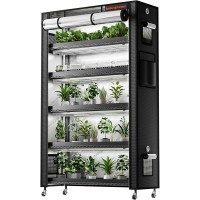 Стеллаж на 6 ярусов с подсветкой 220 Вт