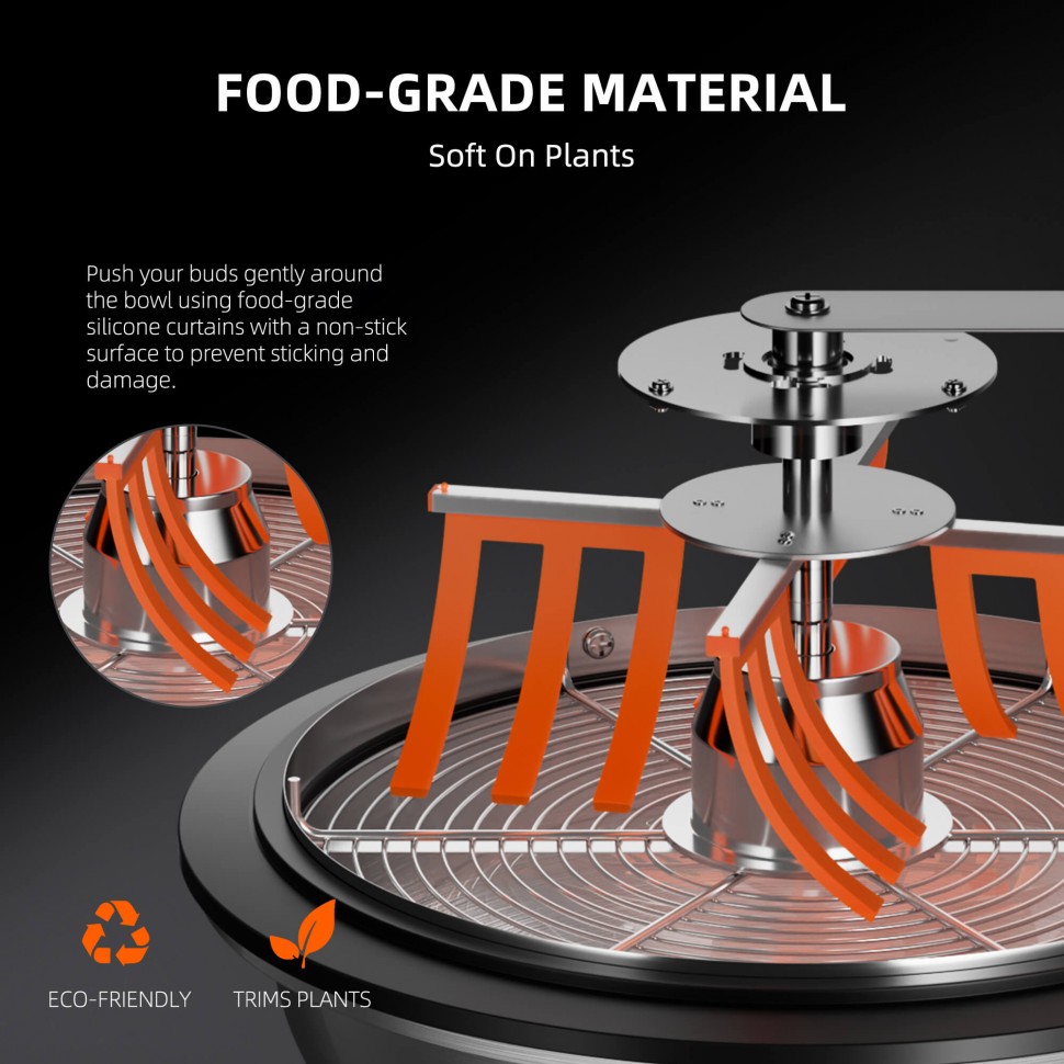 Триммер 13″ Bud Leaf Bowl Trimmer