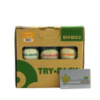 Набор органических удобрений Try pack Indoor BioBizz 3*0,25 л