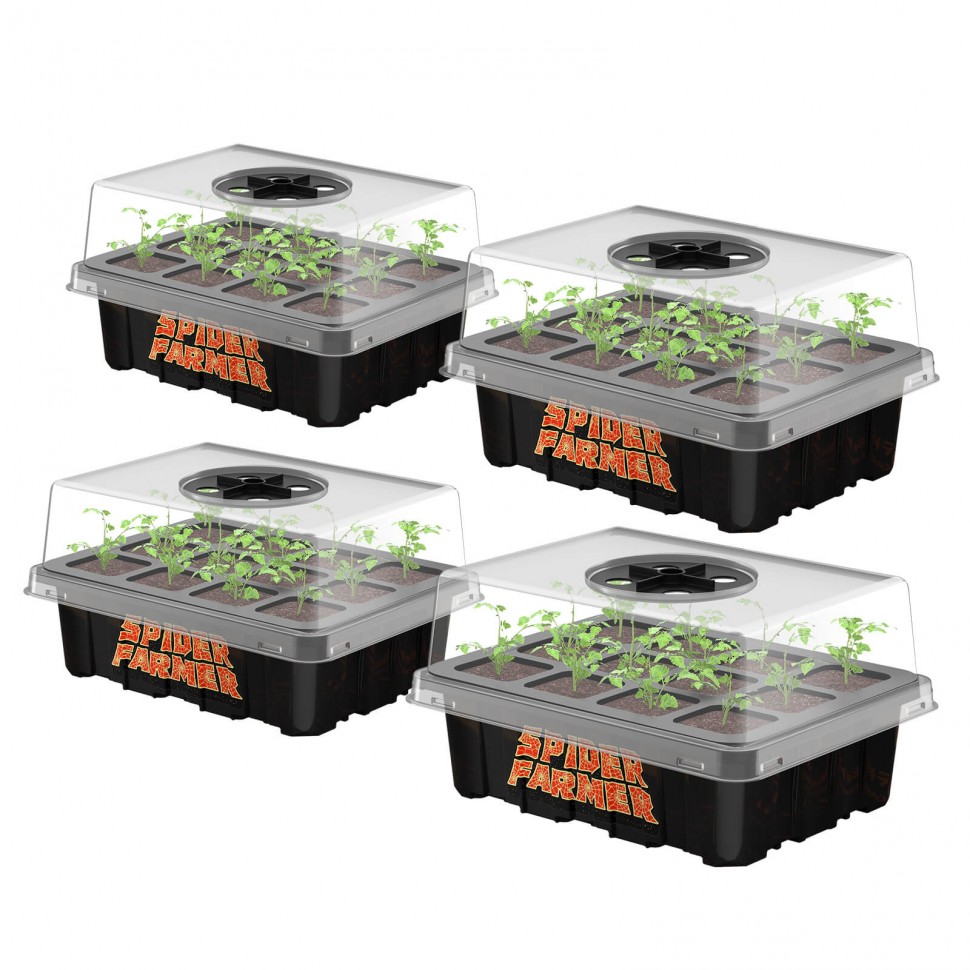 SF-Seedtray	Seed Starting Trays 4 Pack Кассеты для рассады, 4 шт.
