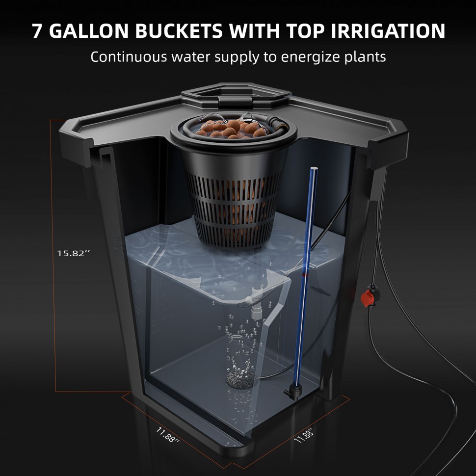 SF-DWC-4PC-SET	DWC Hydroponics Grow System	Система гидропоники DWC (4 горшка)
