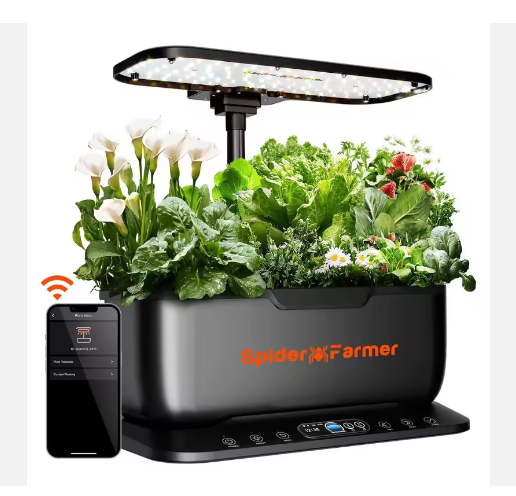 Умная гидропонная система с Wi-Fi управлением