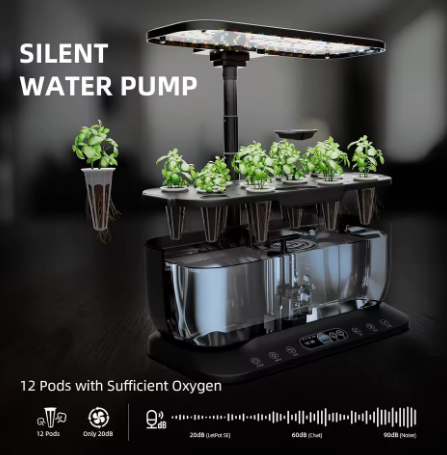 Умная гидропонная система с Wi-Fi управлением