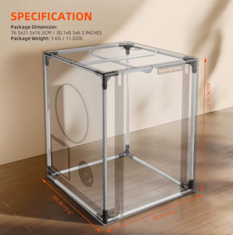 Профессиональный гроутент 60x60x80	см White