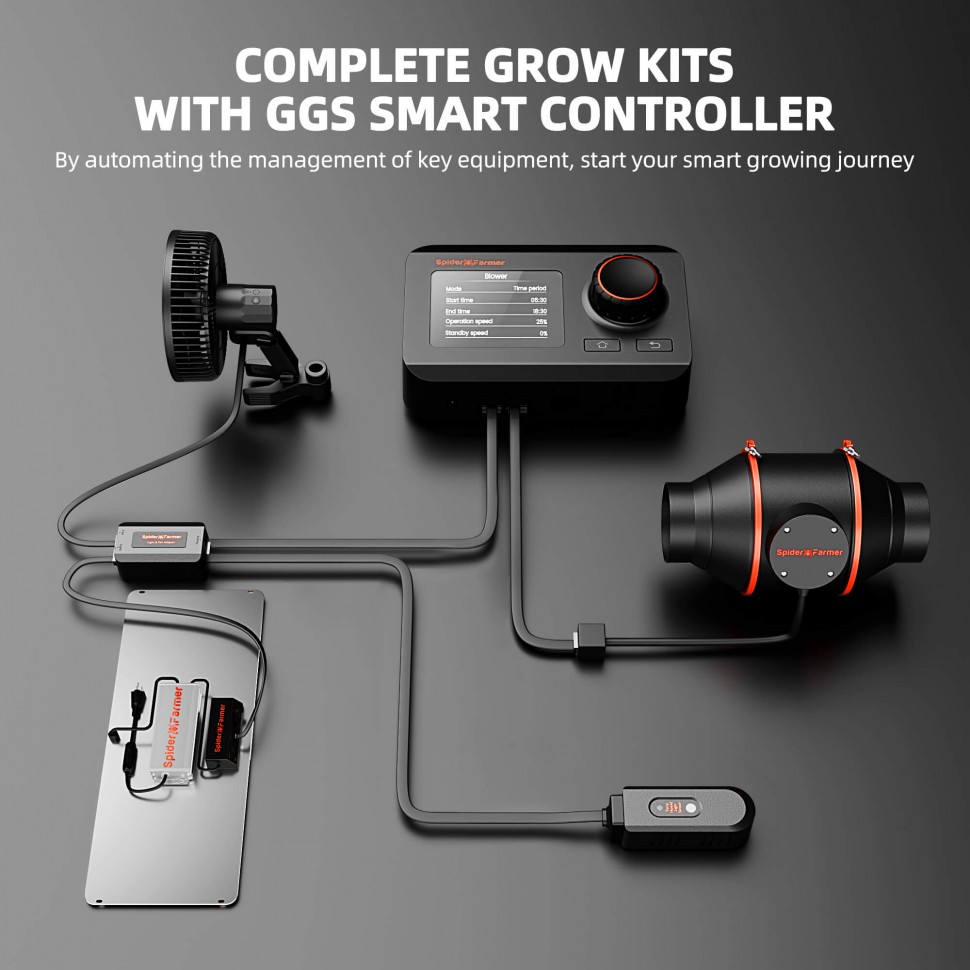 Полный комплект для выращивания 120X60X180 см